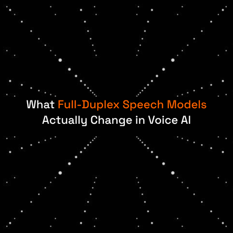 Full Duplex Speech Models