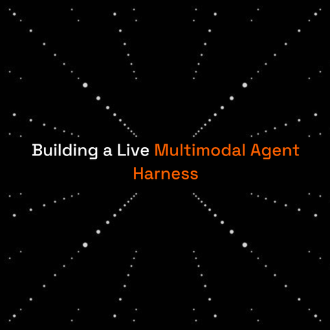 Multimodal agent harness for voice and vision